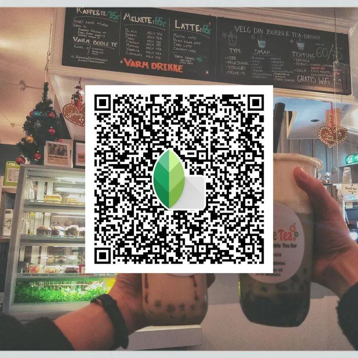Cinematic Vibe Snapseed qr code