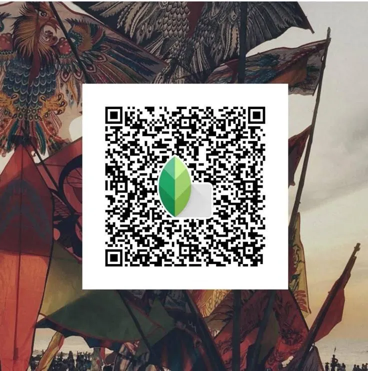 Cinematic Vibe Snapseed qr code