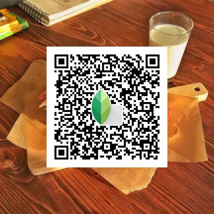 Cinematic Vibe Snapseed qr code