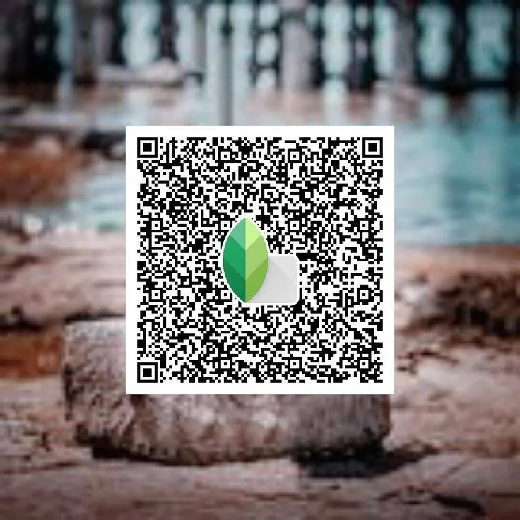 Cinematic Vibe Snapseed qr code