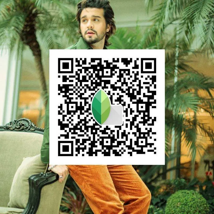 Cinematic Vibe Snapseed qr code