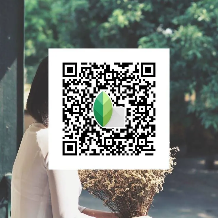 Cinematic Vibe Snapseed qr code