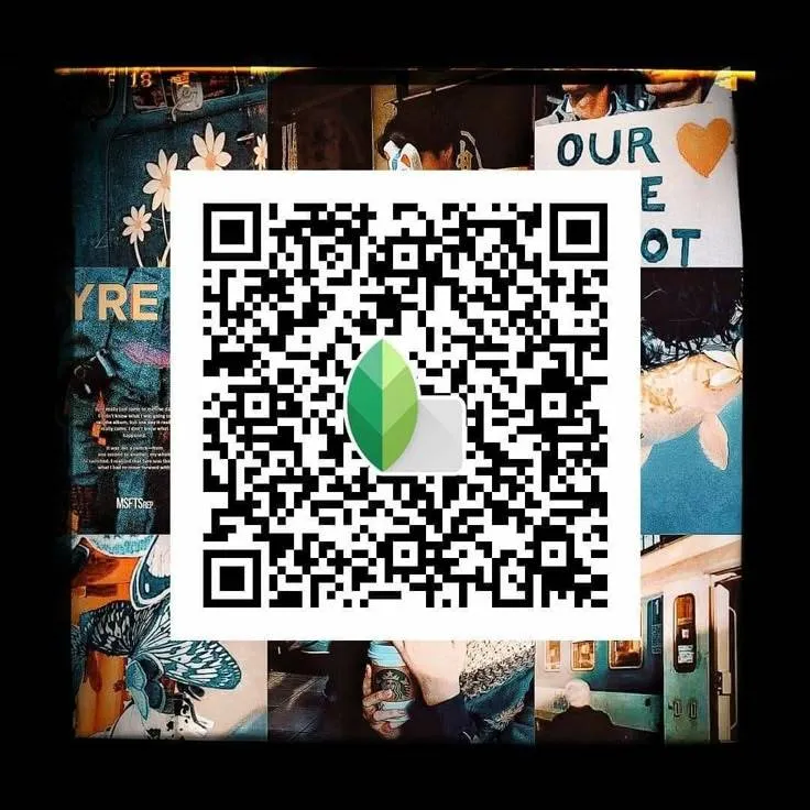 Cinematic Vibe Snapseed qr code