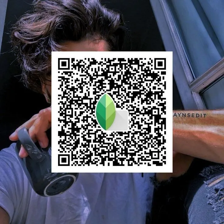 cinematic Vibe Snapseed qr code