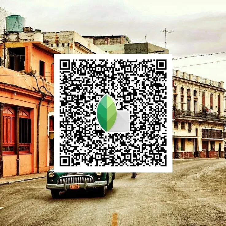 Golden hour Snapseed qr code