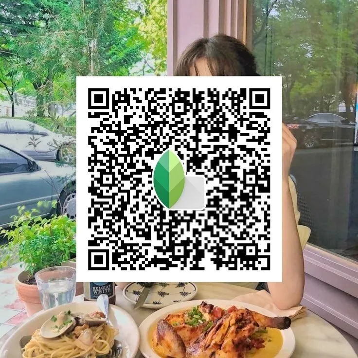 pastel dream Snapseed qr code