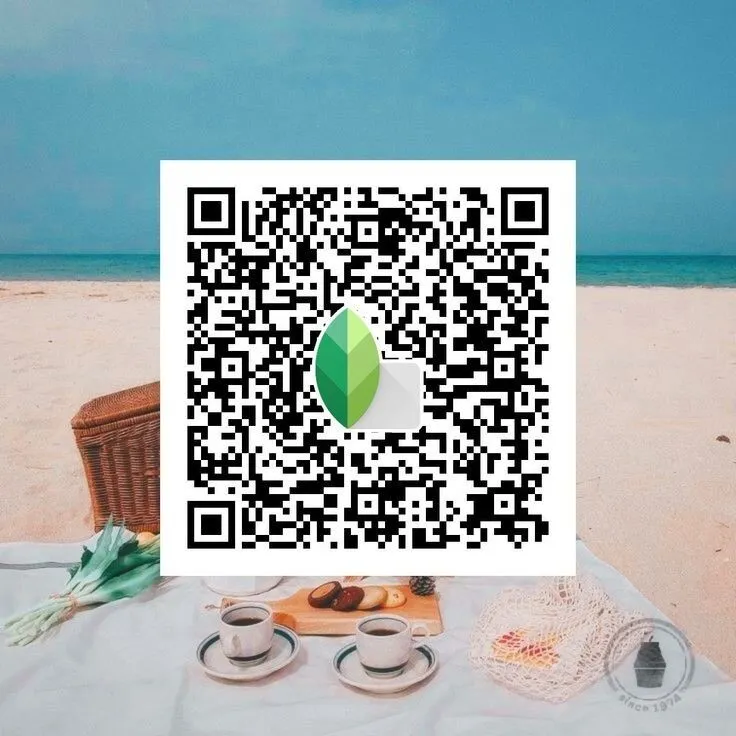 pastel dream Snapseed qr code