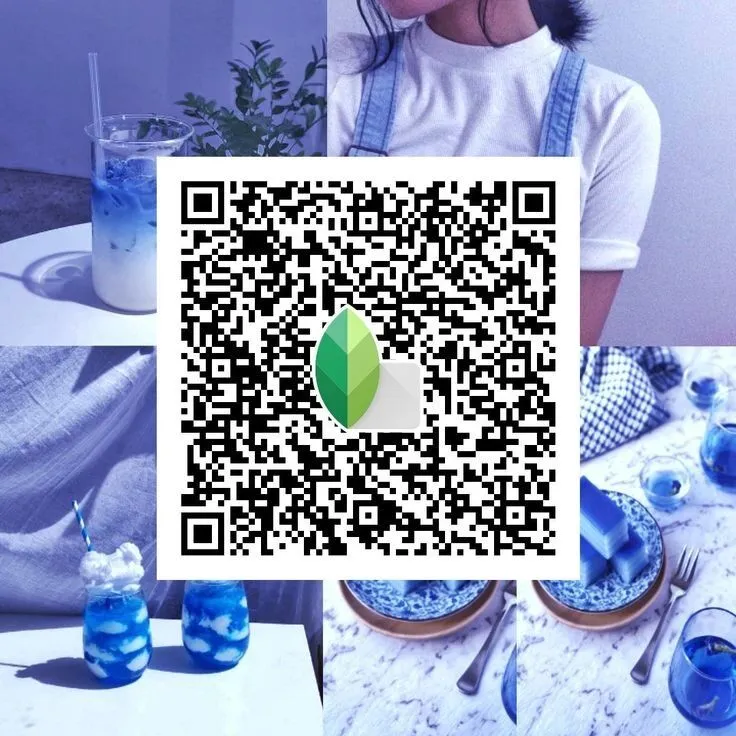 pastel dream Snapseed qr code