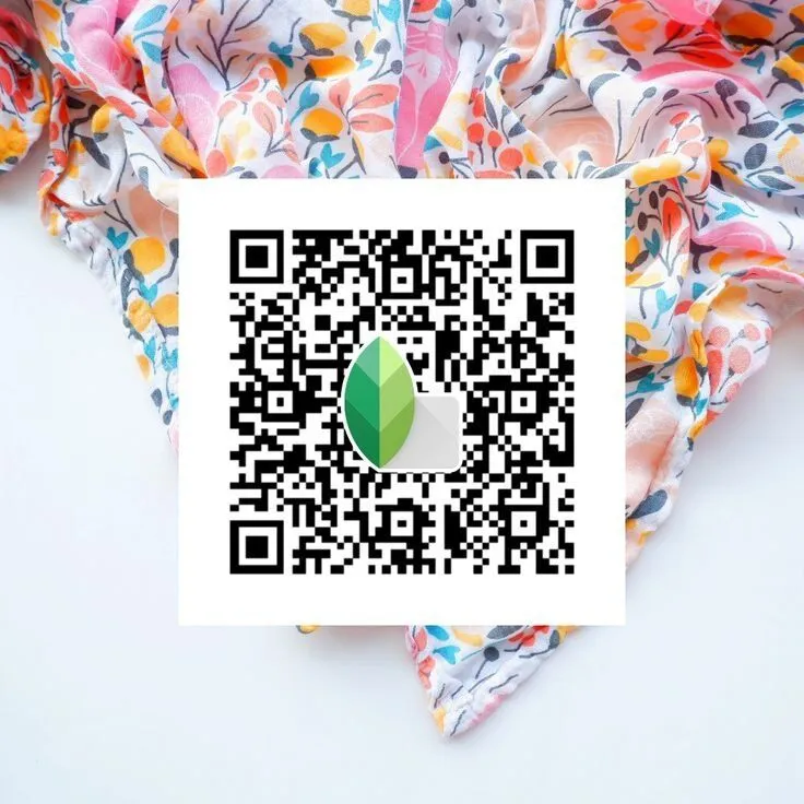 pastel dream Snapseed qr code
