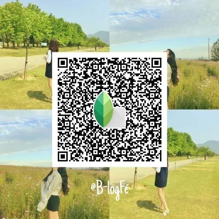 pastel dream Snapseed qr code
