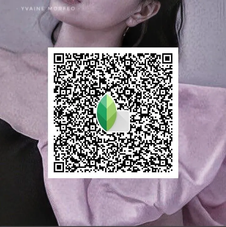 pastel dream Snapseed qr code