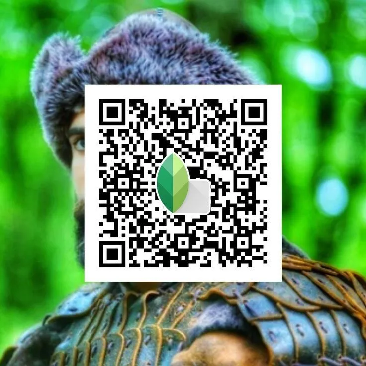 pastel dream Snapseed qr code
