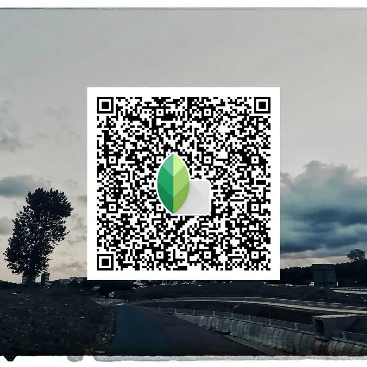 pastel dream Snapseed qr code