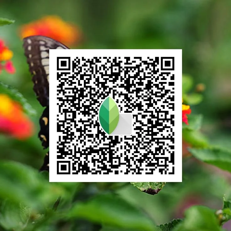 Blur Background Snapseed QR code