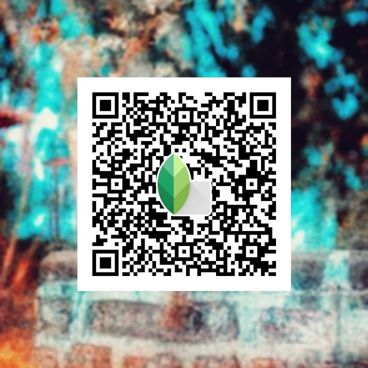 Blur Background Snapseed QR code