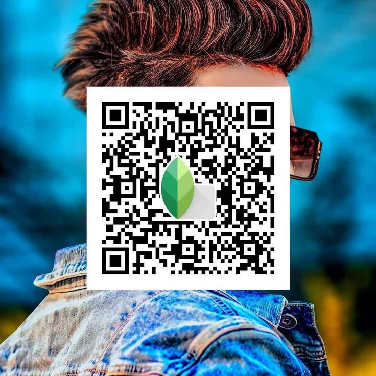 Blur Background Snapseed QR code