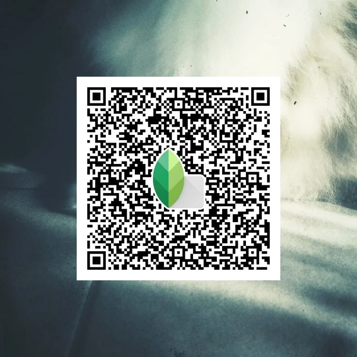 Blur Background Snapseed QR code