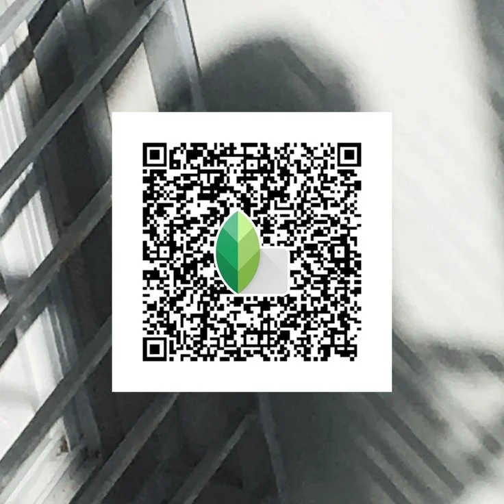 Blur Background Snapseed QR code