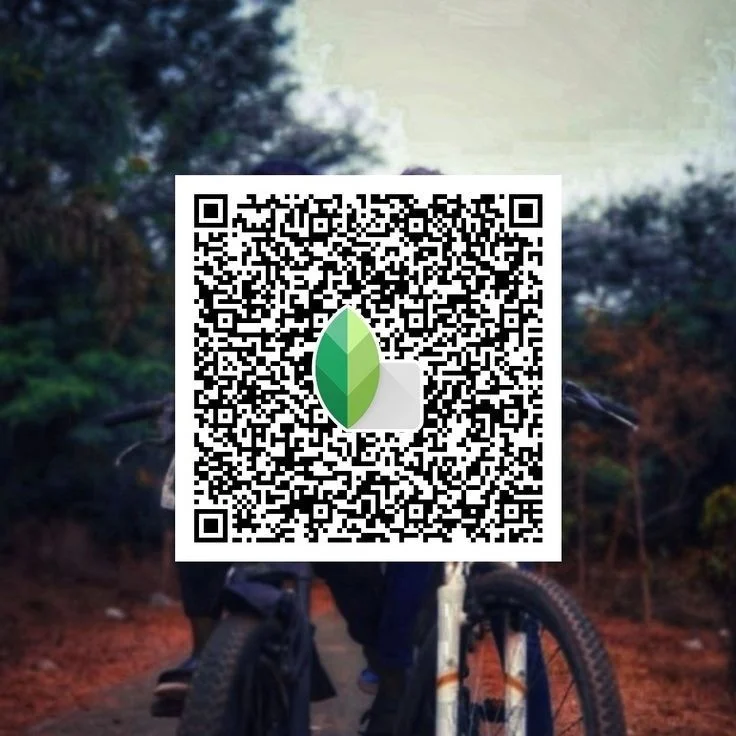 Blur Background Snapseed QR code