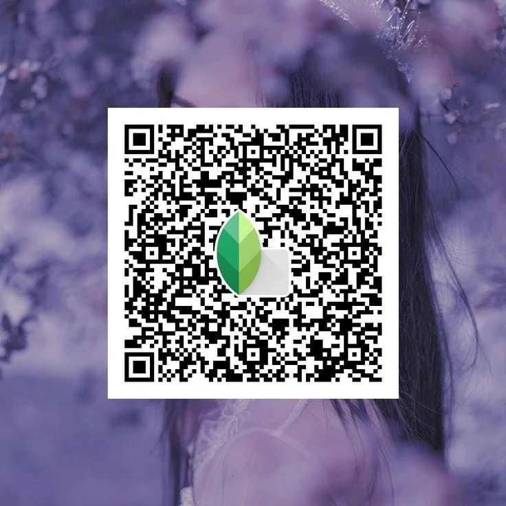 Blur Background Snapseed QR code