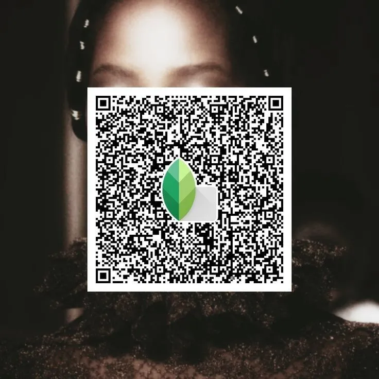 vintage Snapseed qr code