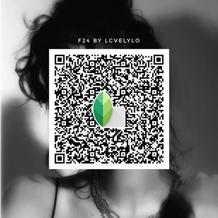 vintage Snapseed qr code