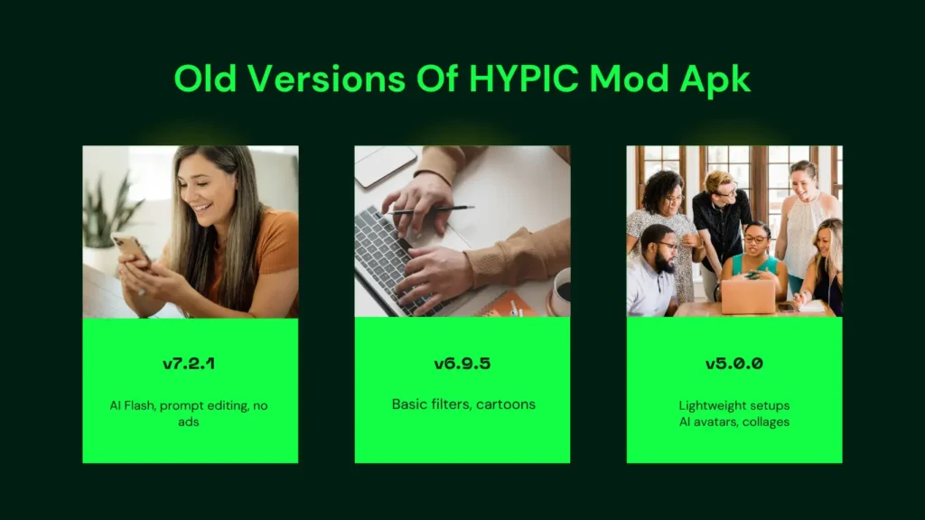Old versions of Hypic mod apk