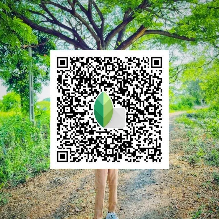 portrait snapseed qr code