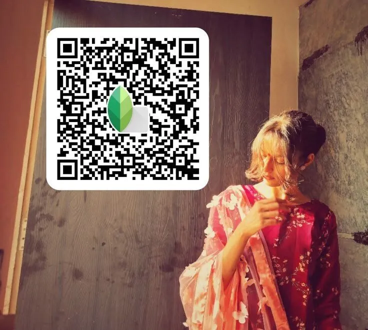 portrait snapseed qr code