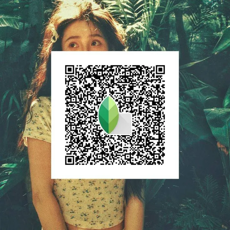 portrait snapseed qr code