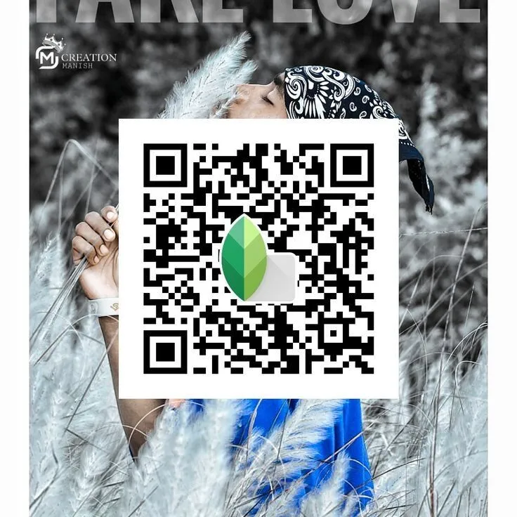 portrait snapseed qr code